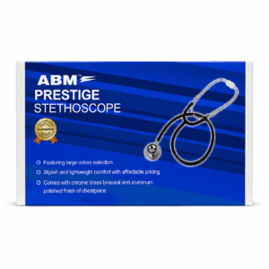 ABN Prestige stethoscope detail view available at Pak Care Surgicals