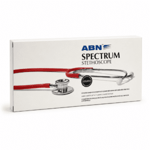 ABN Spectrum stethoscope detail view available at Pak Care Surgicals