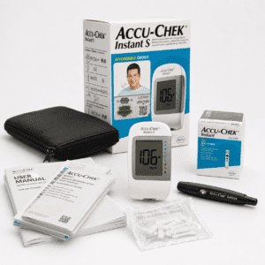 Accu-Chek Instant glucometer front box available at Pak Care Surgicals