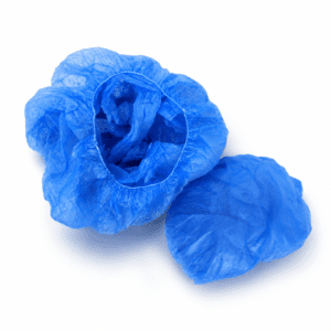 Blue disposable bouffant cap front view available at Pak Care Surgicals