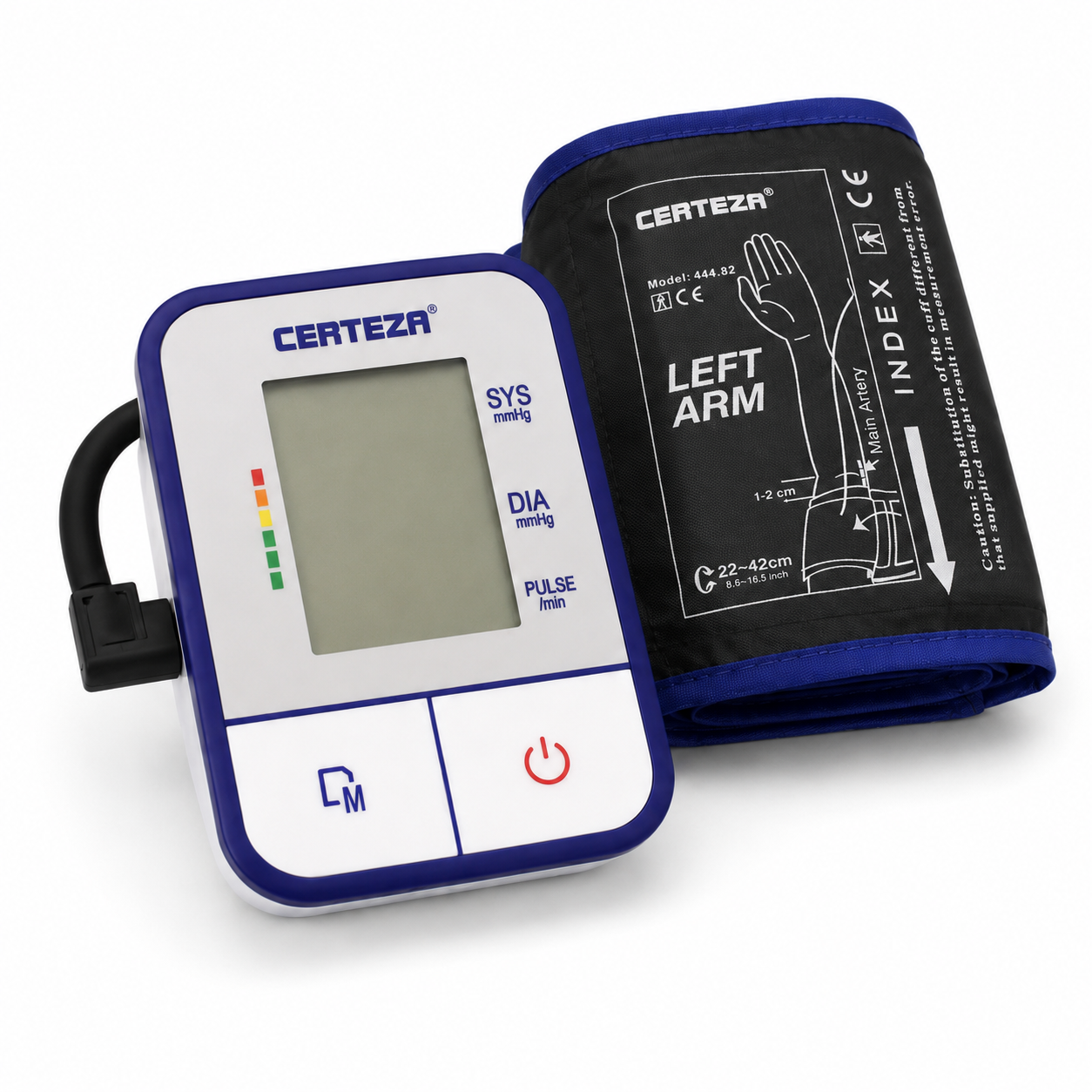 Certeza Digital Blood Pressure Monitor BM-444 with cuff