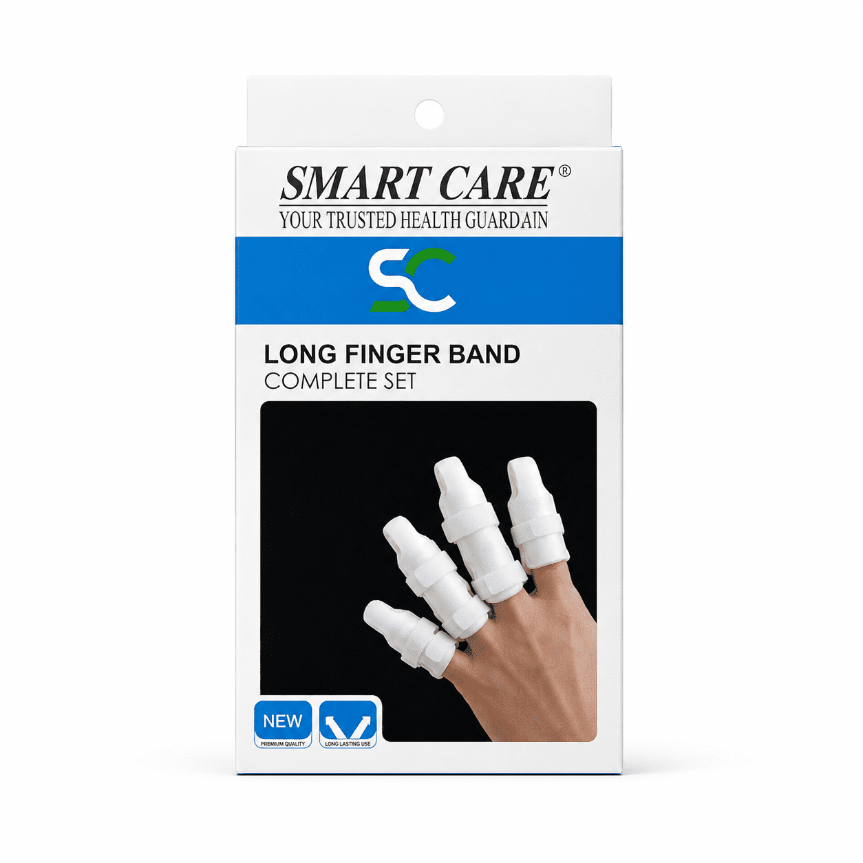 Smart Care long finger band set view available at Pak Care Surgicals