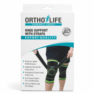 Ortho Life Knee Support With Straps