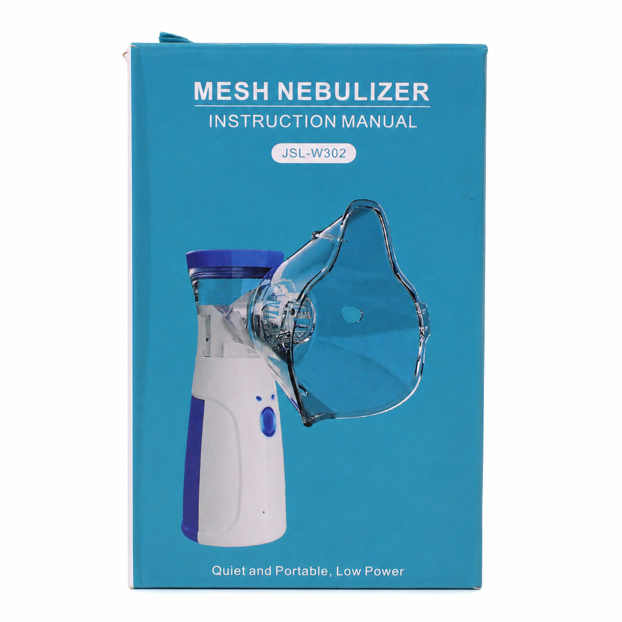 Mesh Nebulizer JSL-W302 front packaging.