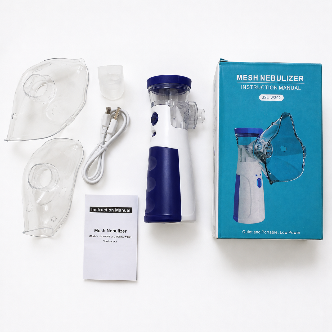 Mesh Nebulizer JSL-W302 with accessories