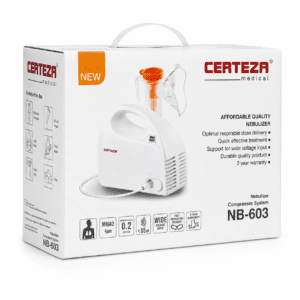 Certeza nebulizer NB-603 kit contents available at Pak Care Surgicals
