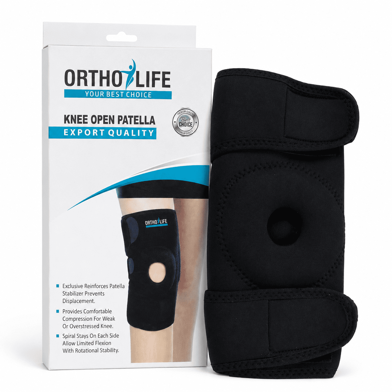 Ortho Life Knee Open Patella - Image 3