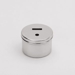 Stainless steel dressing drum lid
