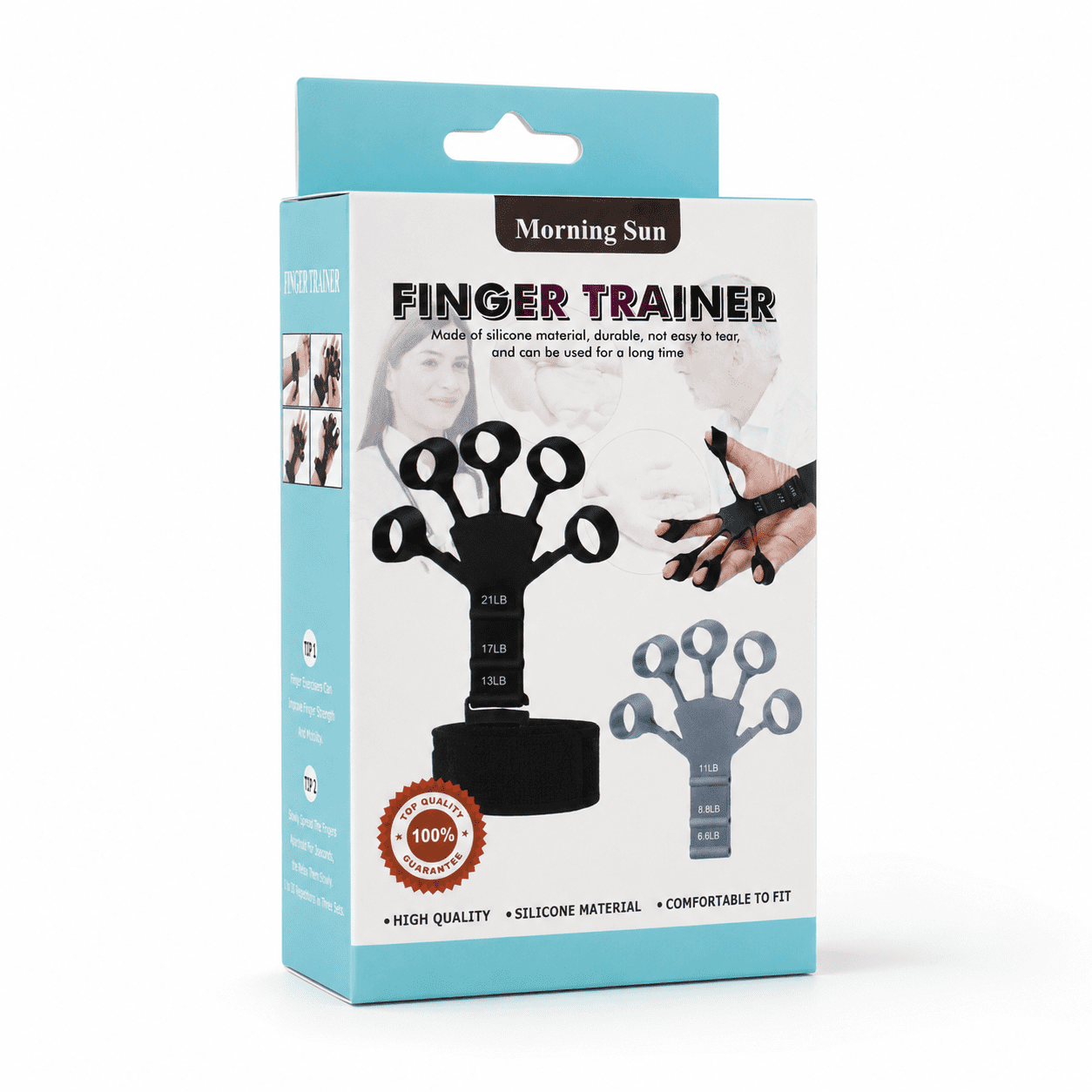 Morning Sun Finger Trainer front box