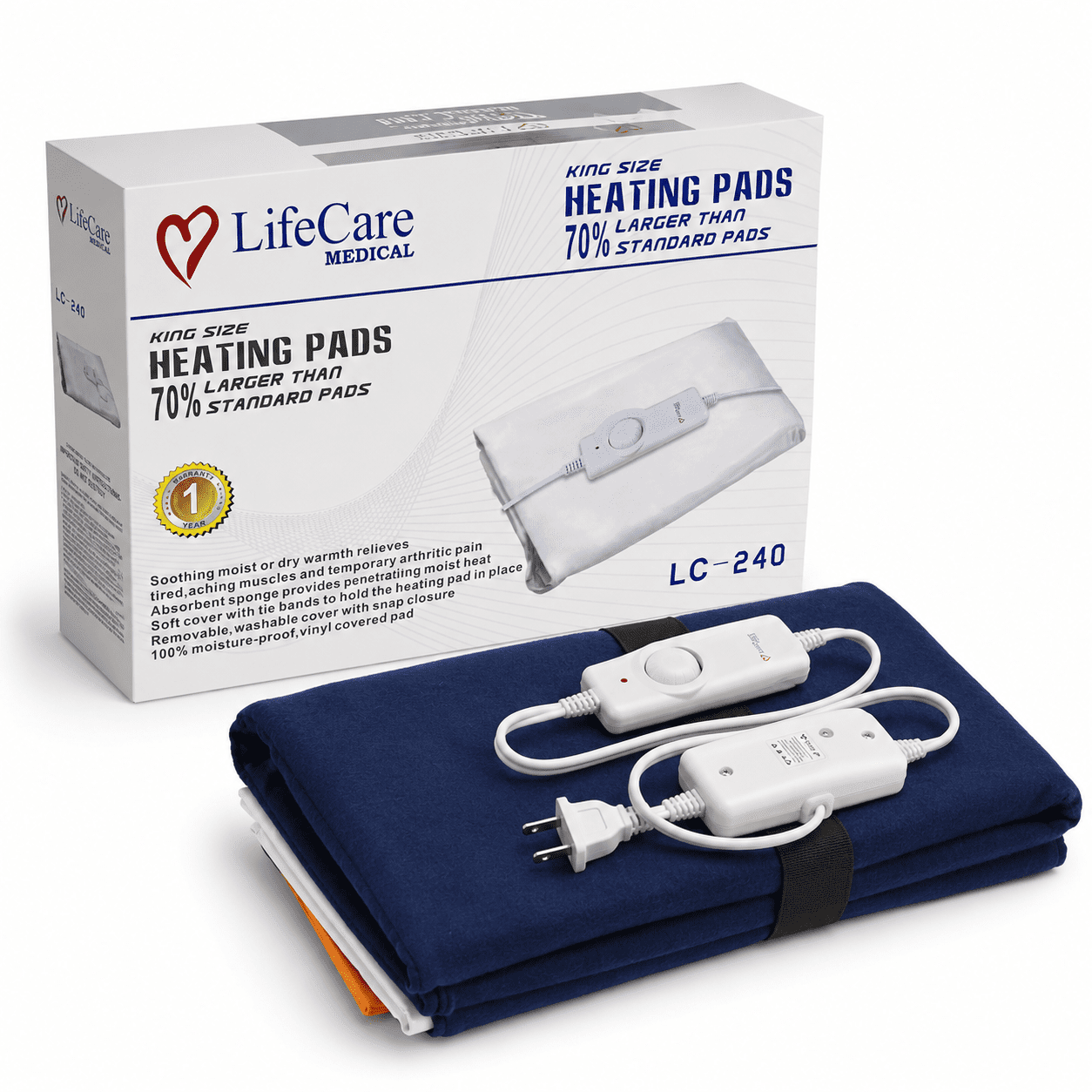 LifeCare Medical Heating Pad LC-240 product set