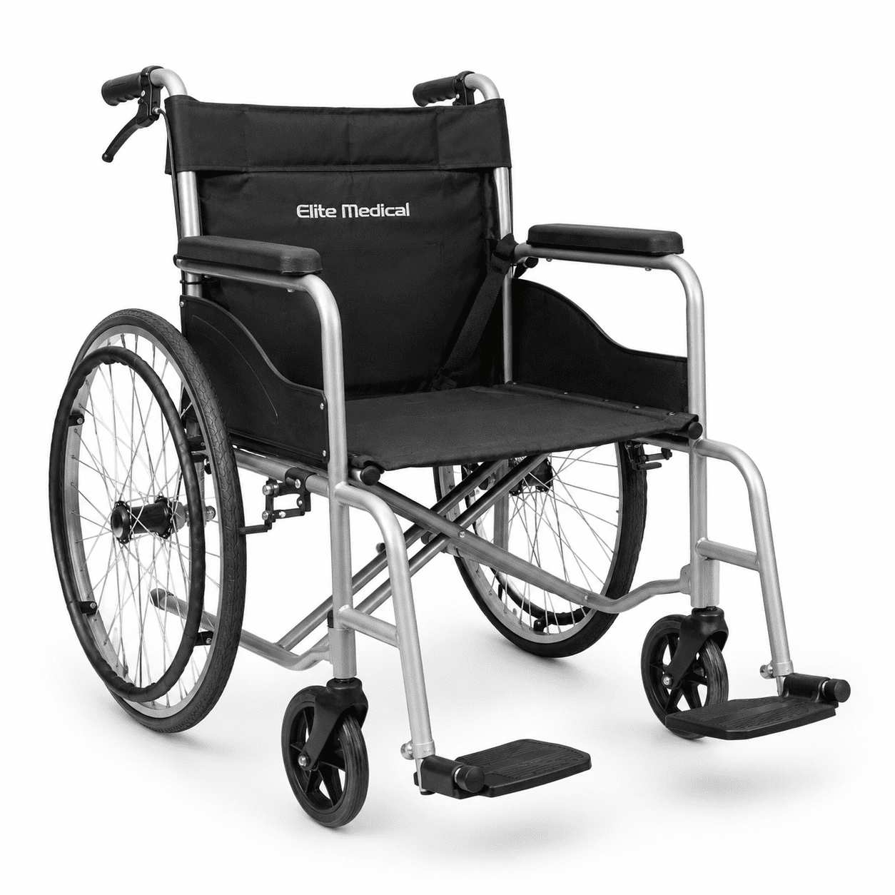Elite medical wheelchair detail view available at Pak Care Surgicals