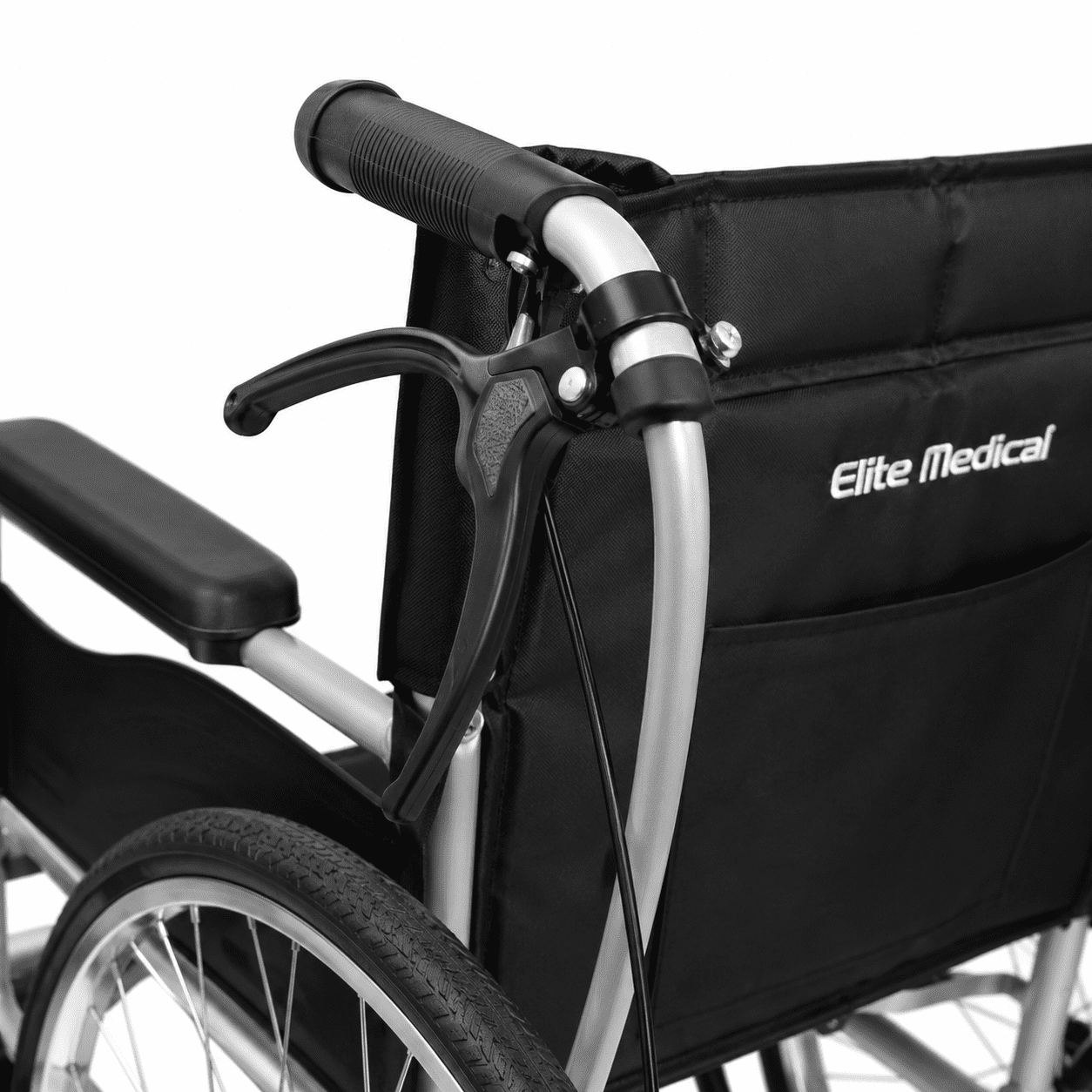 Elite medical wheelchair front view available at Pak Care Surgicals