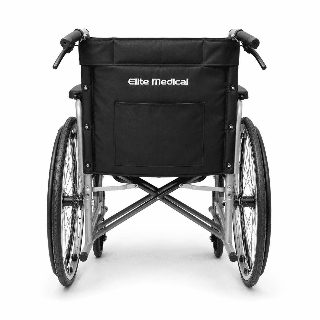 Elite medical wheelchair side view available at Pak Care Surgicals