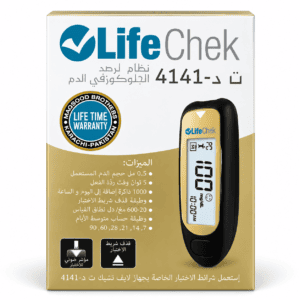 LifeChek TD-4141 blood glucose monitor box