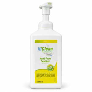 HiClean Hand Foam Sanitiser 1000ml Lemon