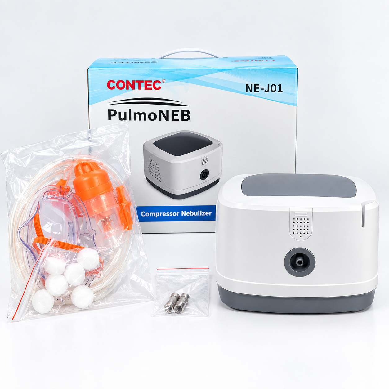 CONTEC NE-J01 compressor nebulizer accessories