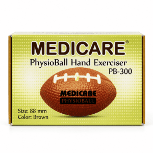 Medicare PhysioBall PB-300 88mm brown hand exerciser box