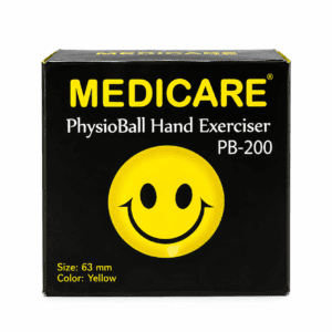 Medicare PhysioBall PB-200 63mm yellow hand exerciser box