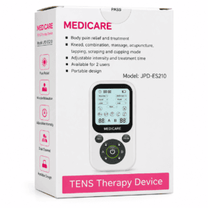 Medicare JPD-ES210 TENS therapy device front view